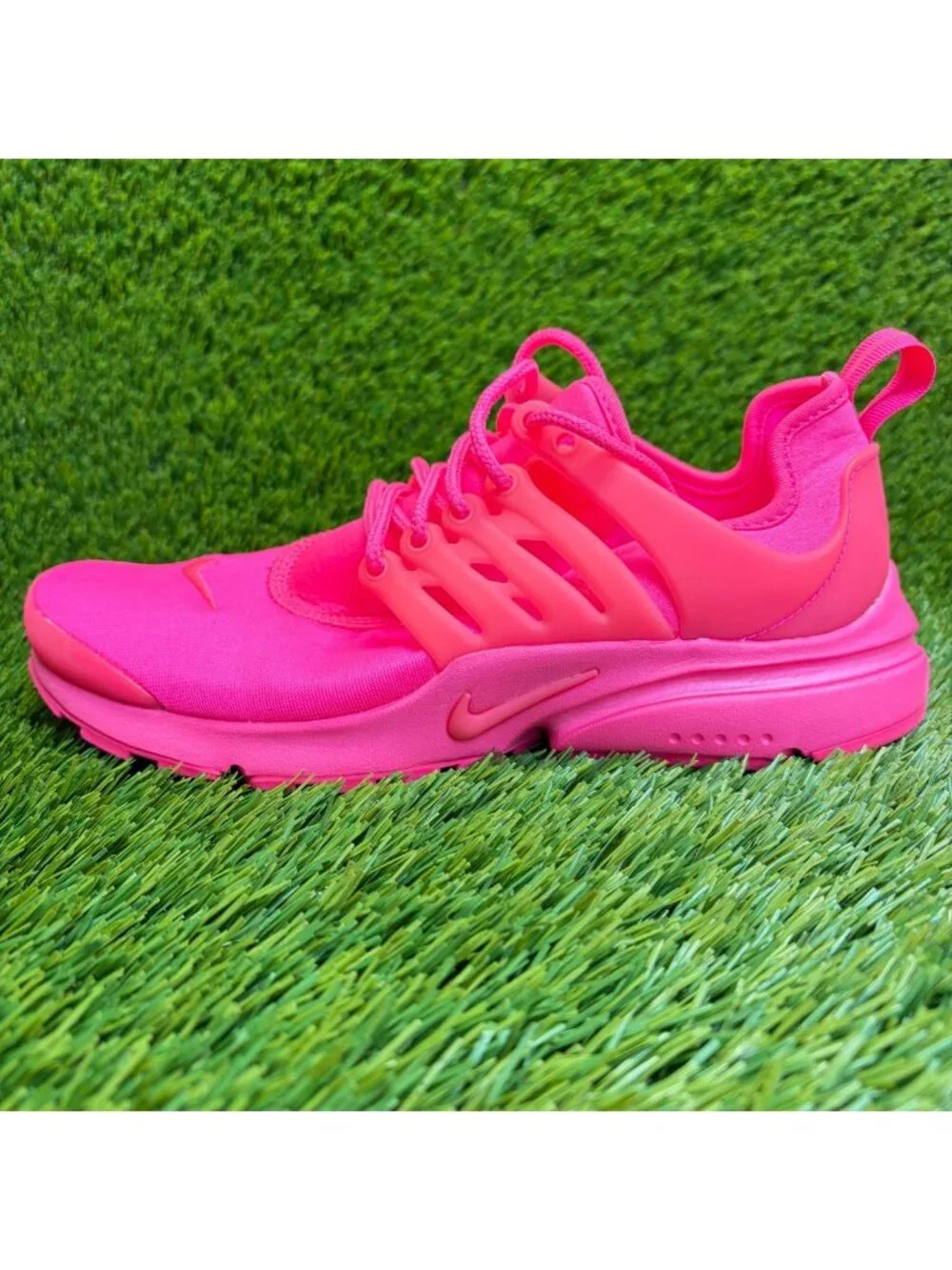 Nike Air Presto Women Size 7 Triple Pink Athletic Running Walking Shoes Sneakers